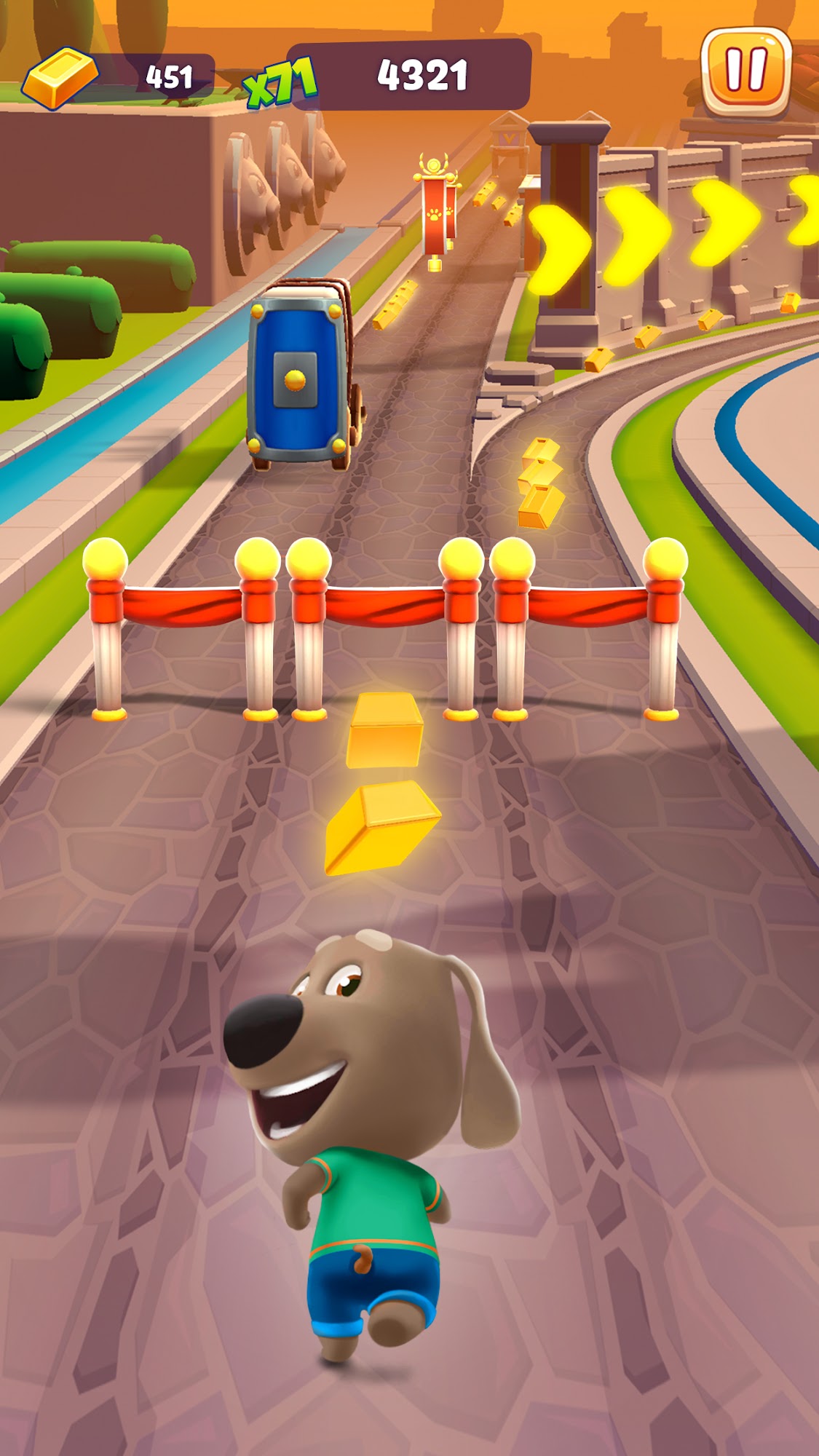 Talking Tom Gold Run 2 screenshot 1