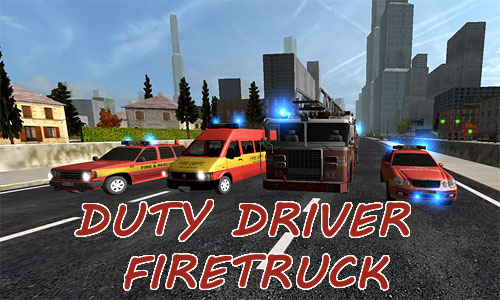 logo Duty driver firetruck