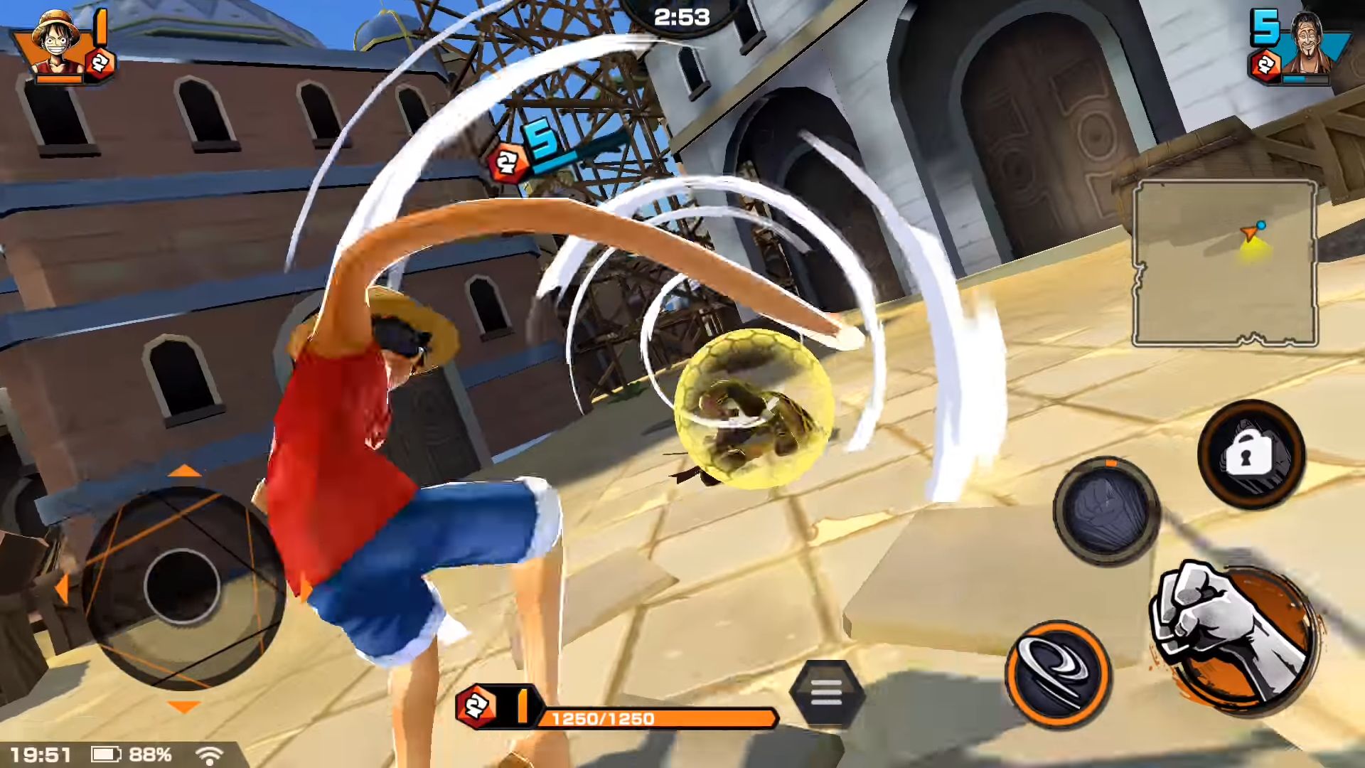 ONE PIECE Bounty Rush screenshot 1