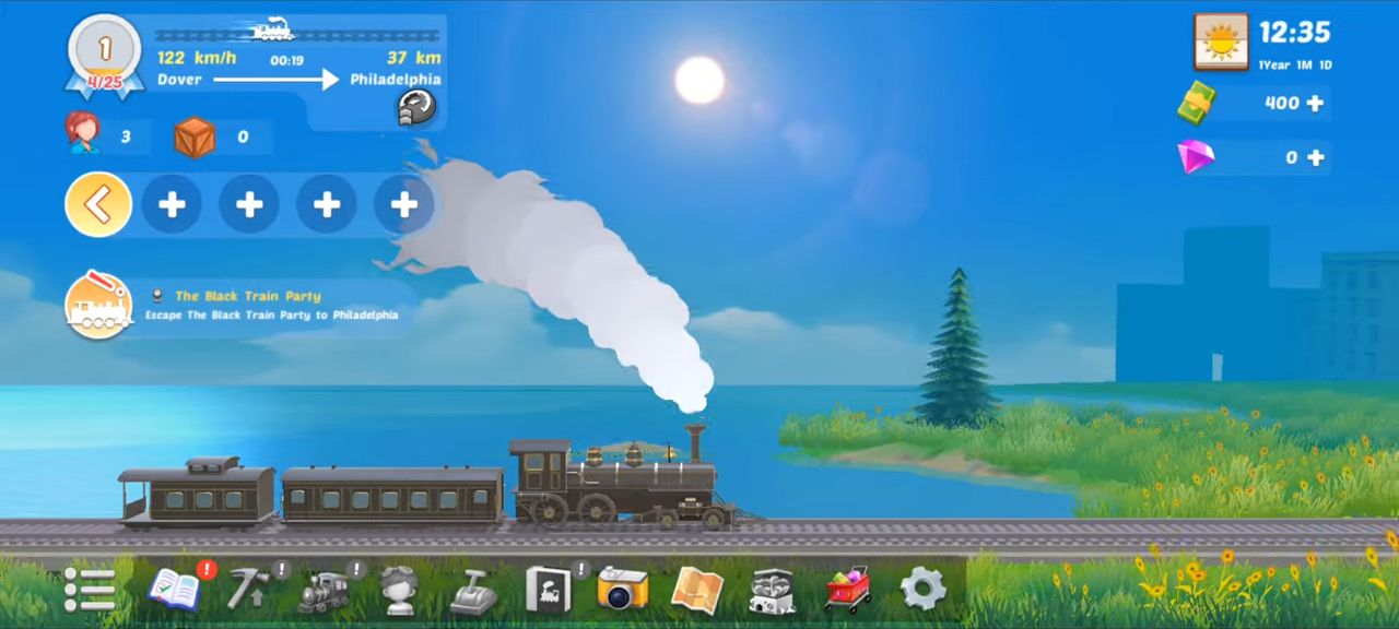 Age of Railways: Train Tycoon captura de tela 1