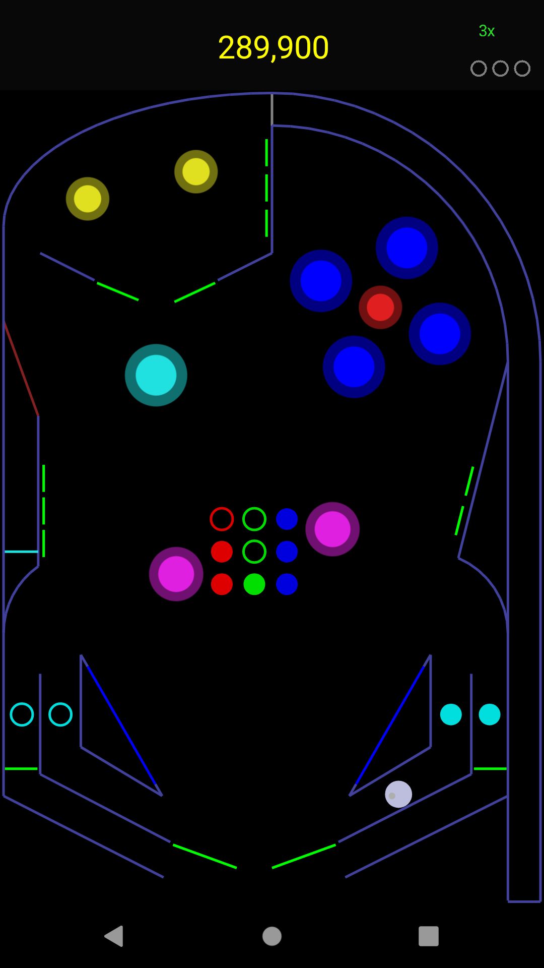 Vector Pinball captura de pantalla 1