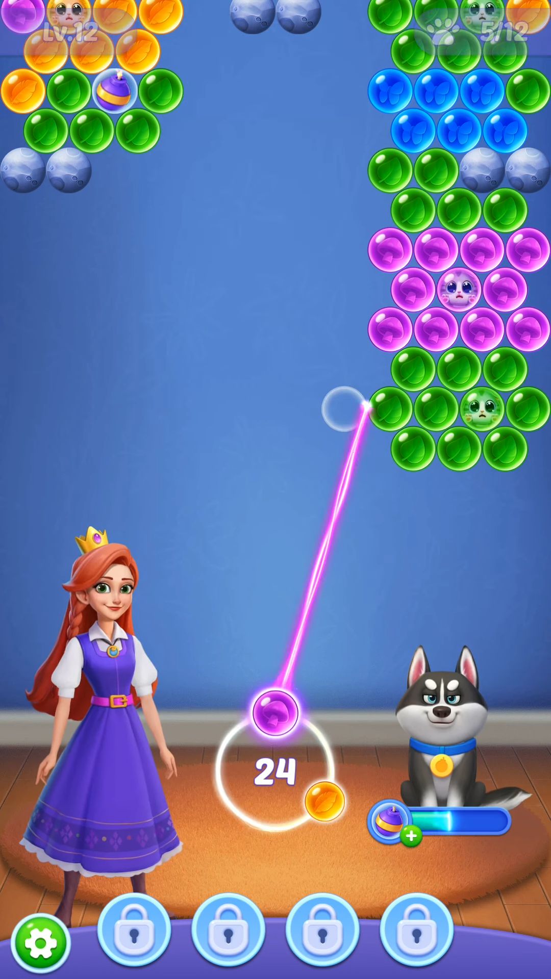 Bubble Shooter Kingdom スクリーンショット1