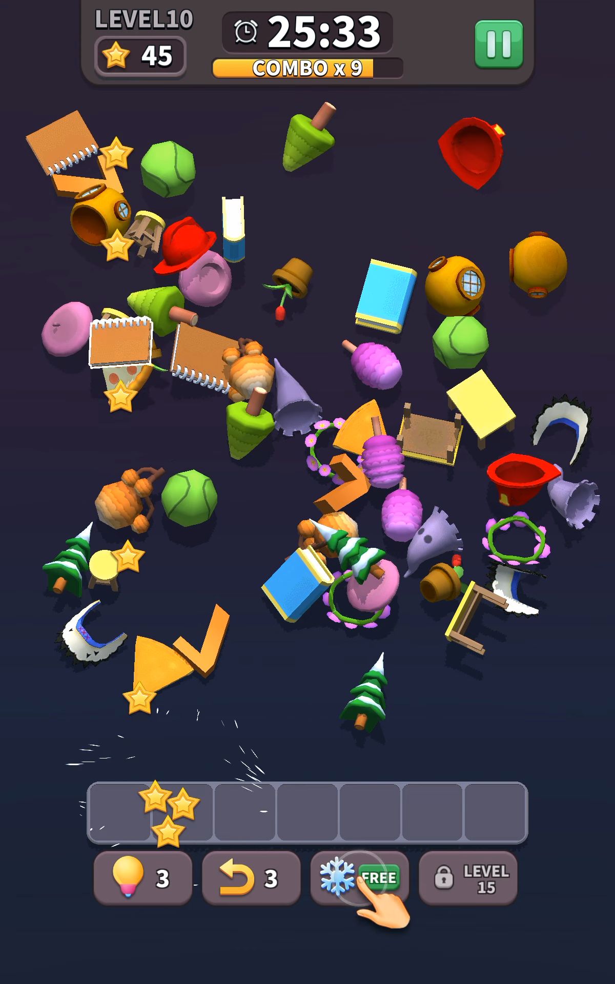 Tile Master 3D - Triple Match & 3D Pair Puzzle screenshot 1