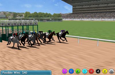  Carrera de caballos virtual 3D