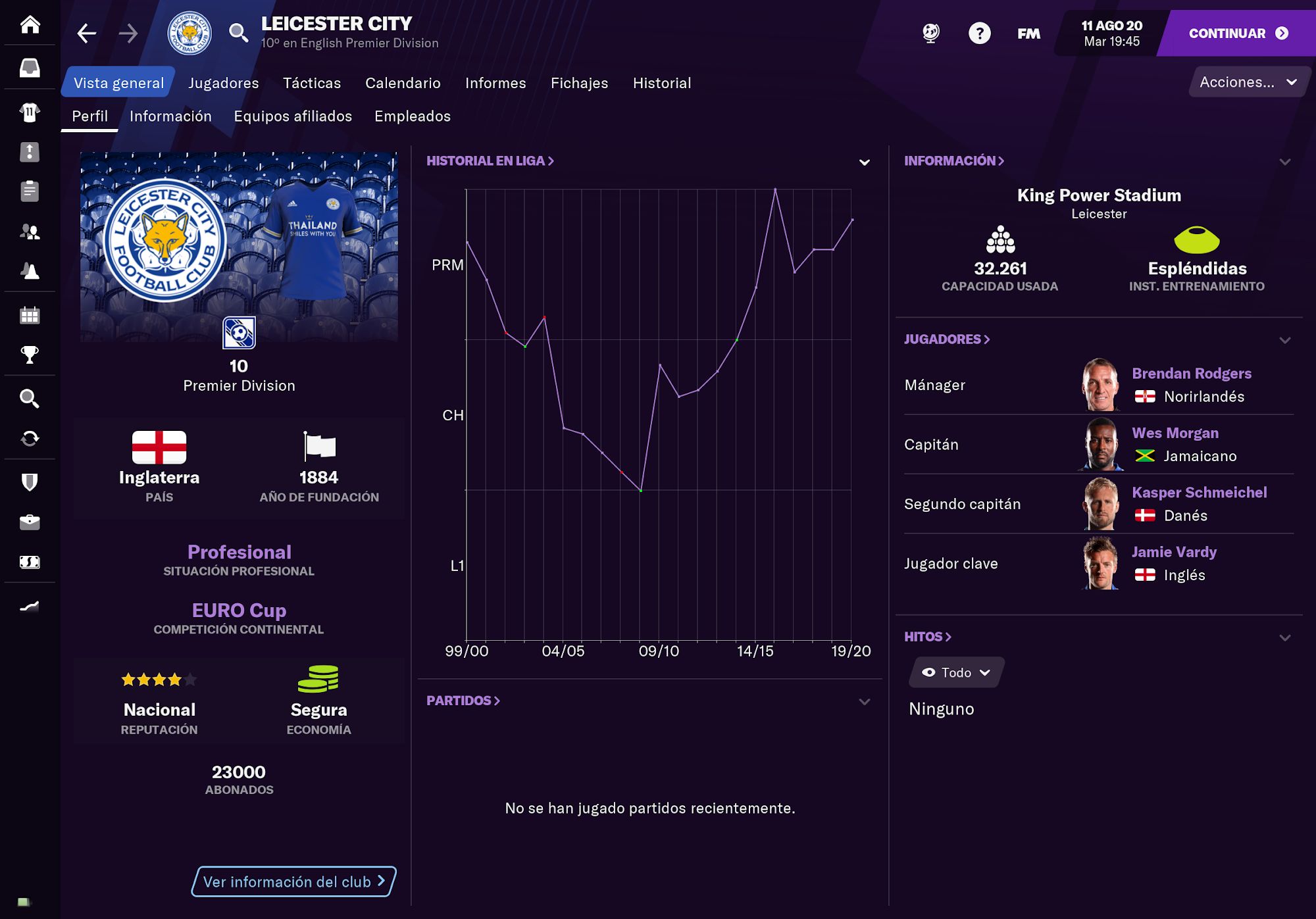 Football Manager 2021 Touch captura de pantalla 1