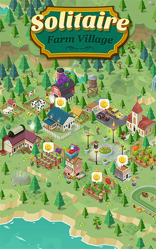 Solitaire farm village captura de pantalla 1