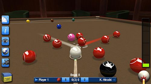 Billar y snooker profesional 2015 para iPhone gratis