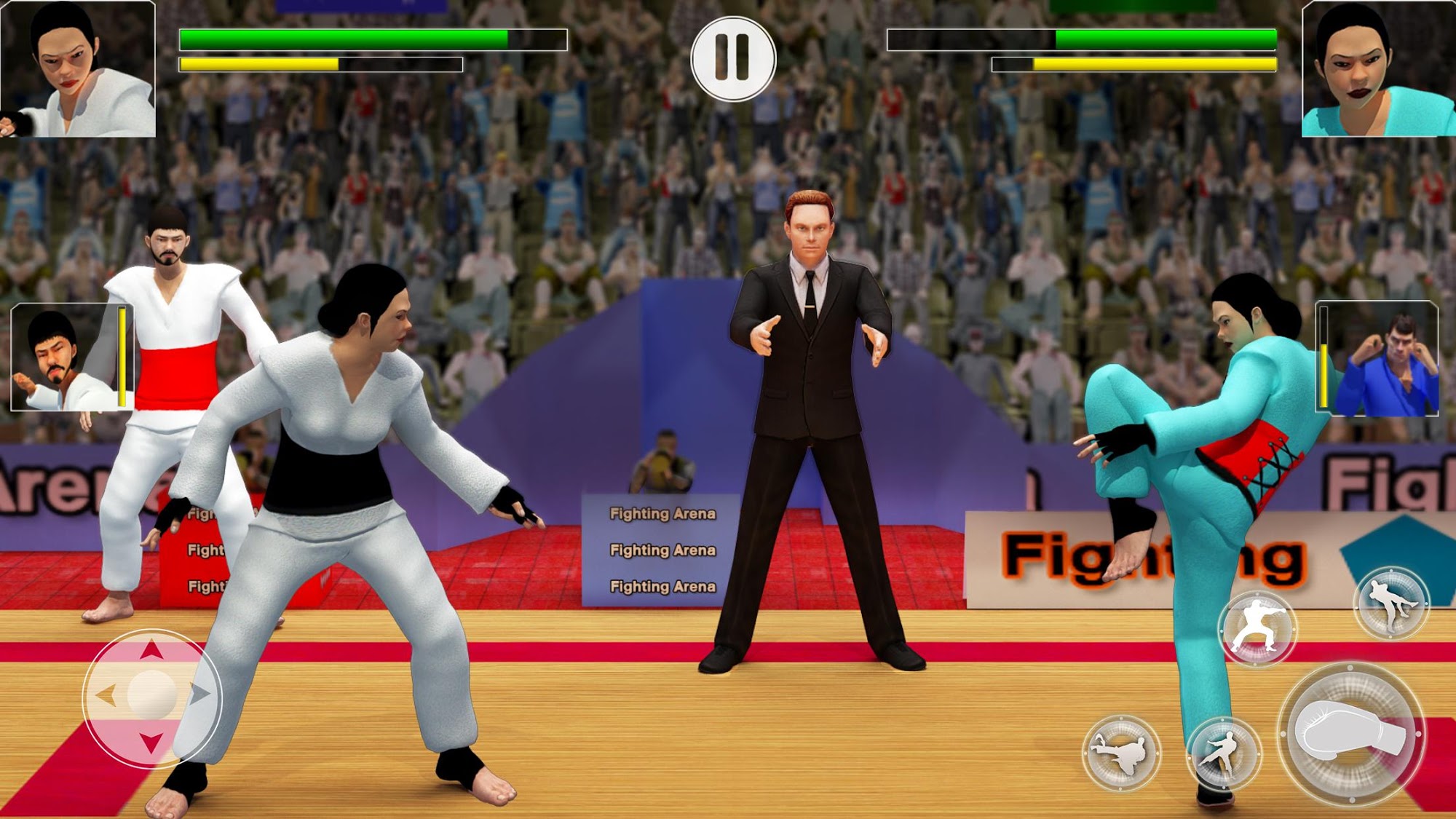 Karate Fighting Games: Kung Fu King Final Fight スクリーンショット1