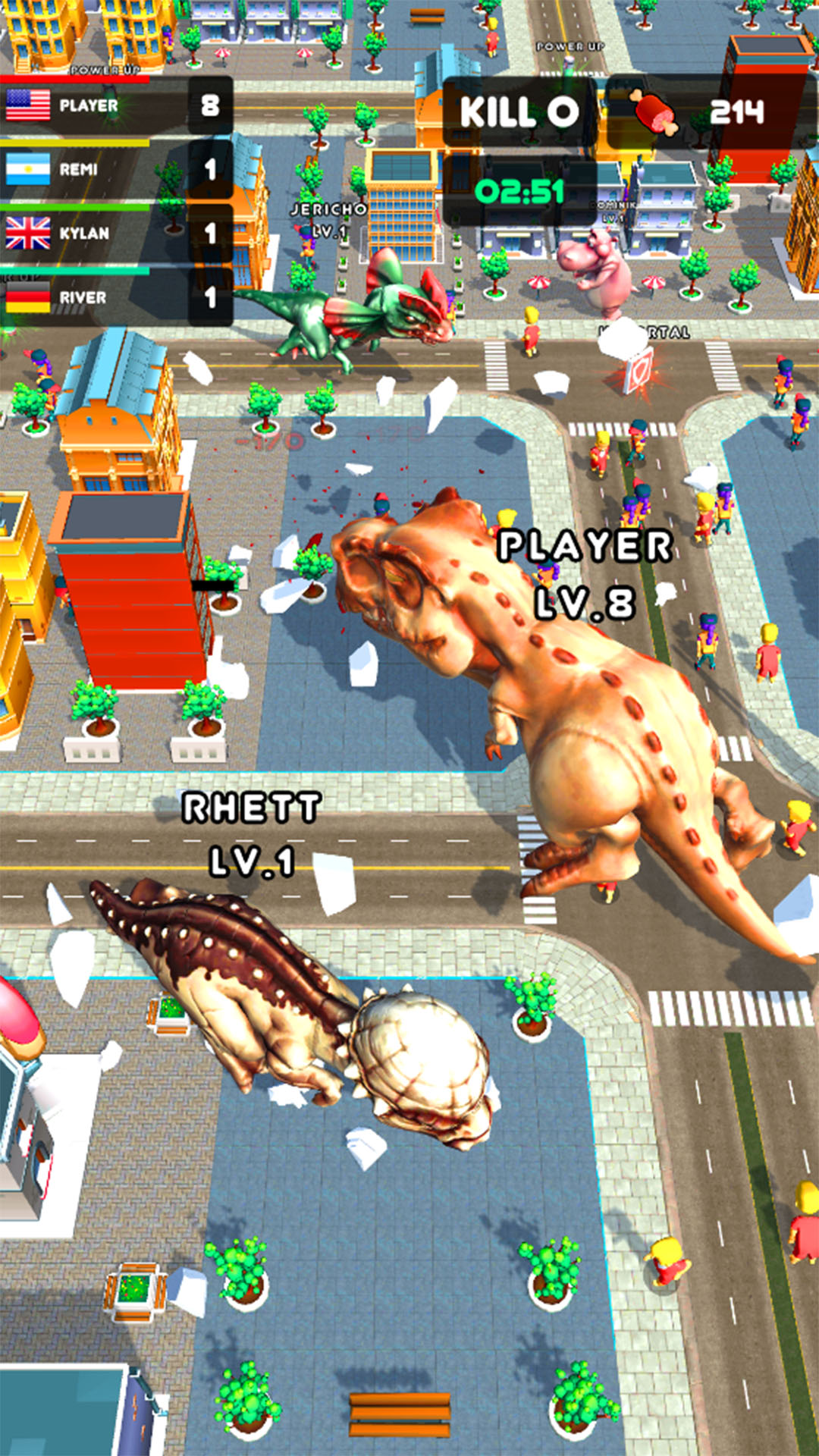 Android用 Rampage : Giant Monsters