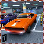 Multi-storey car parking 3D icon