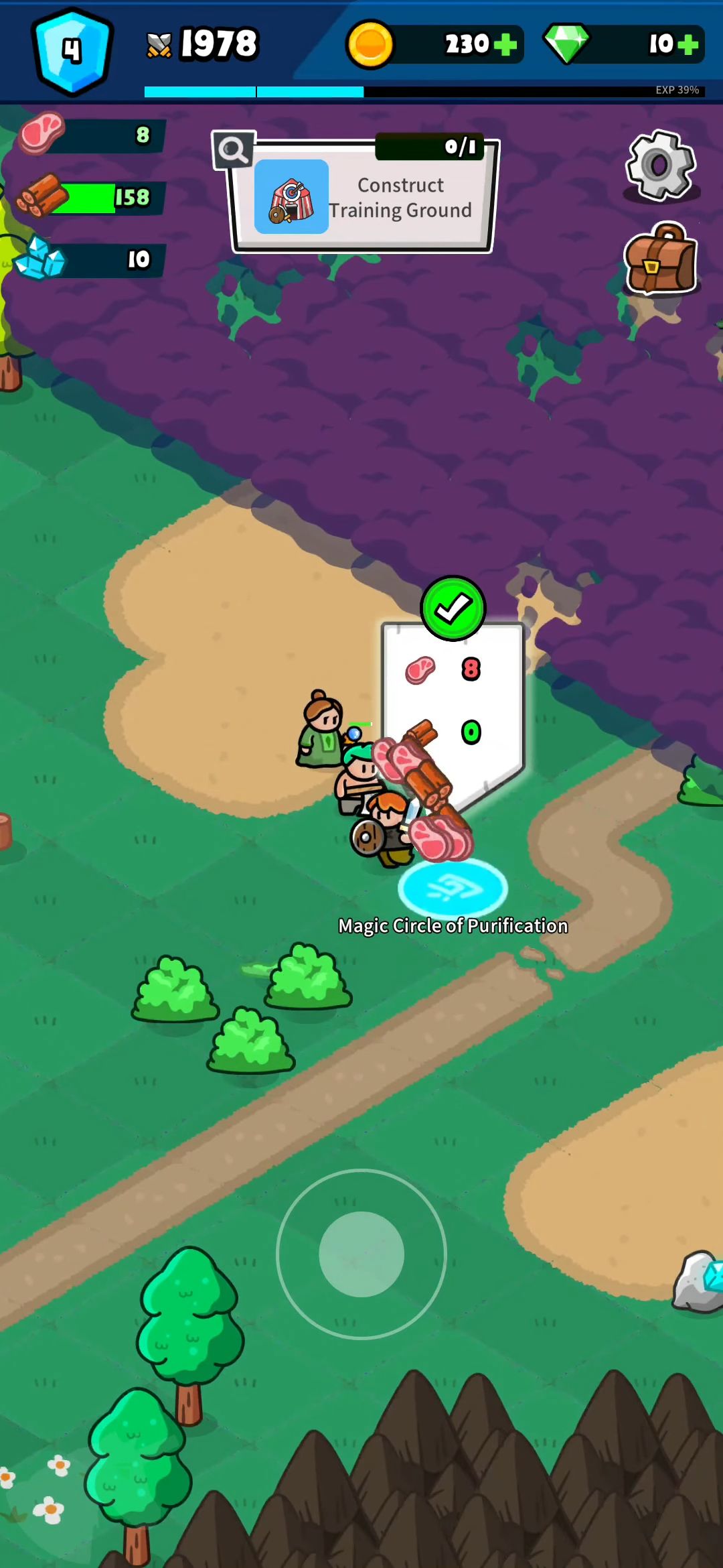 Rumble Heroes : Adventure RPG screenshot 1