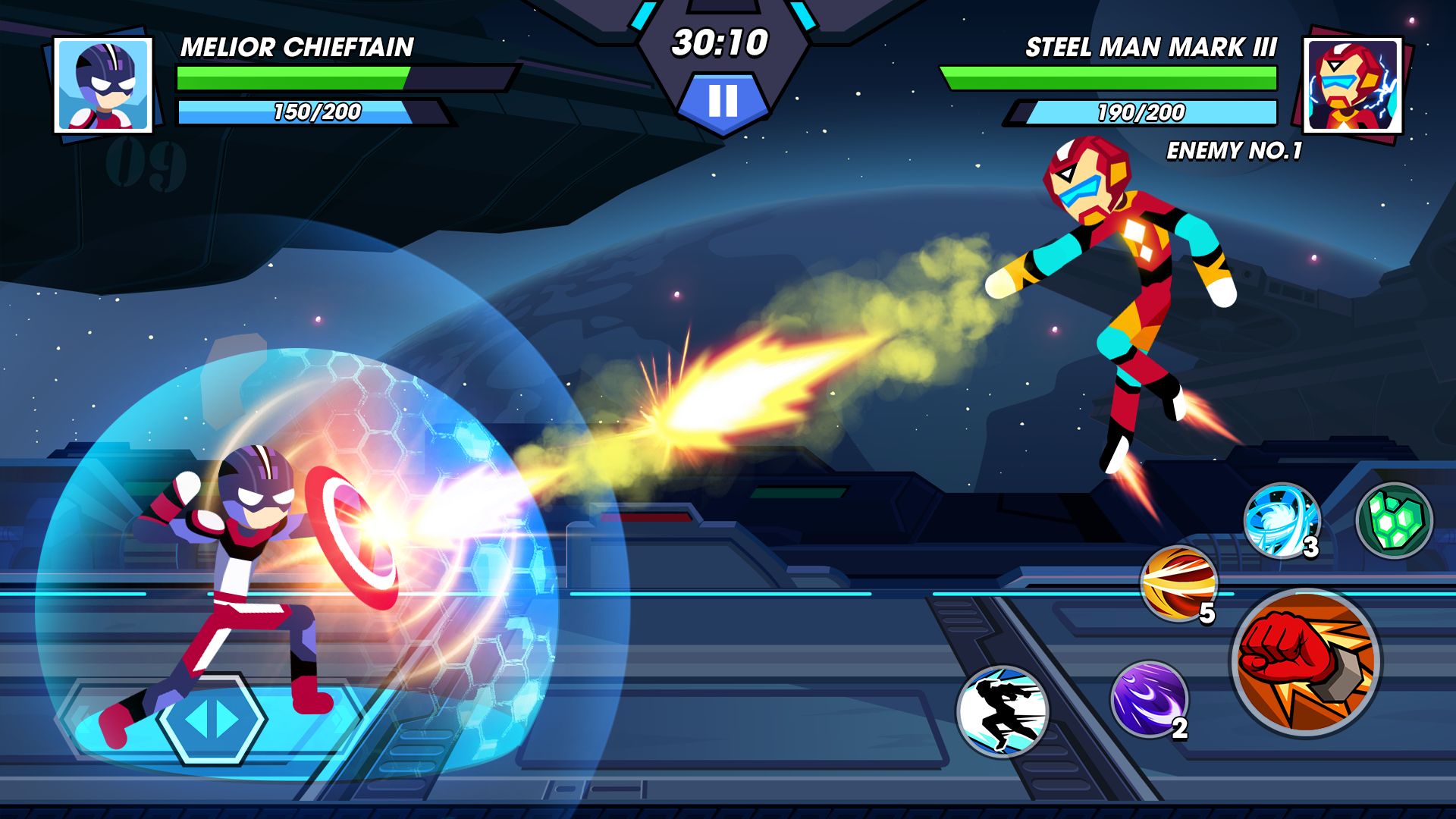 Stickman Fighter Infinity - Super Action Heroes for Android