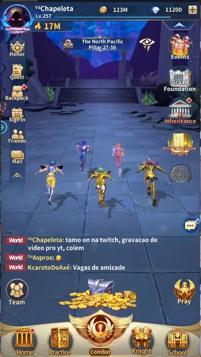 Saint Seiya: Legend of Justice capture d'écran 1