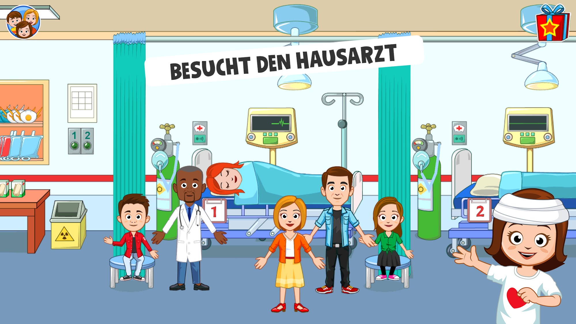 My Town : Hospital and Doctor Games for Kids screenshot 1