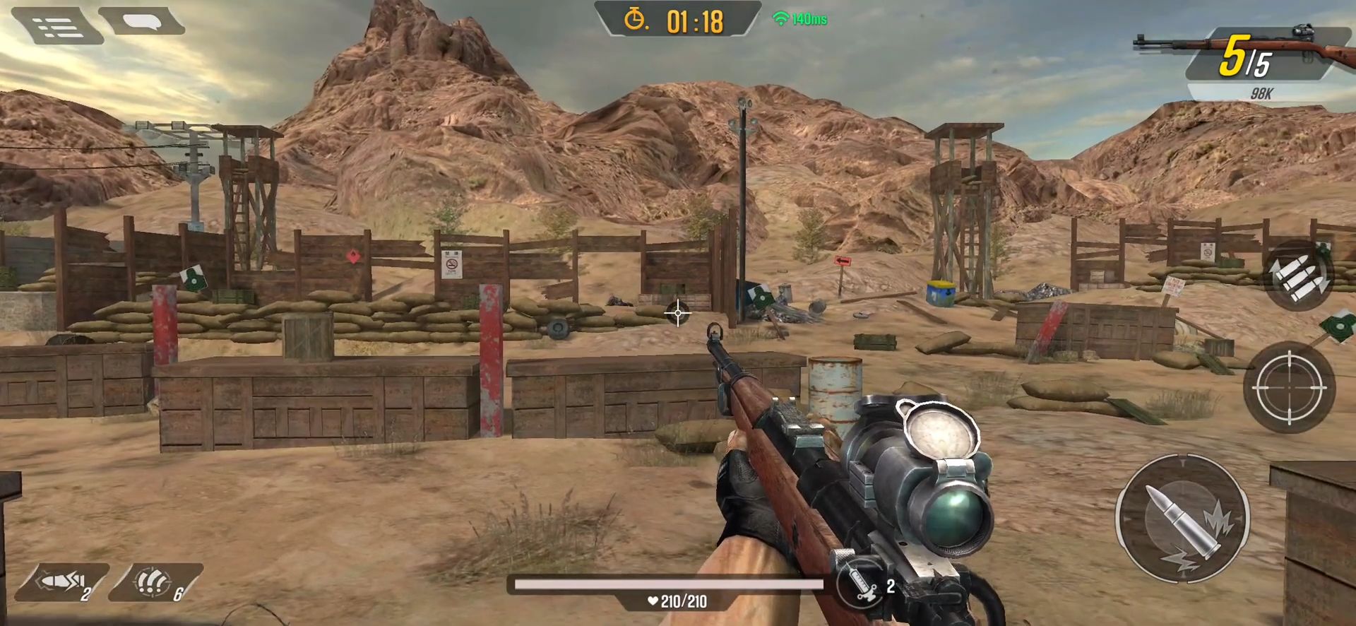 Sniper Online captura de pantalla 1