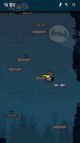 Salto de Doodle: Super Herói em português