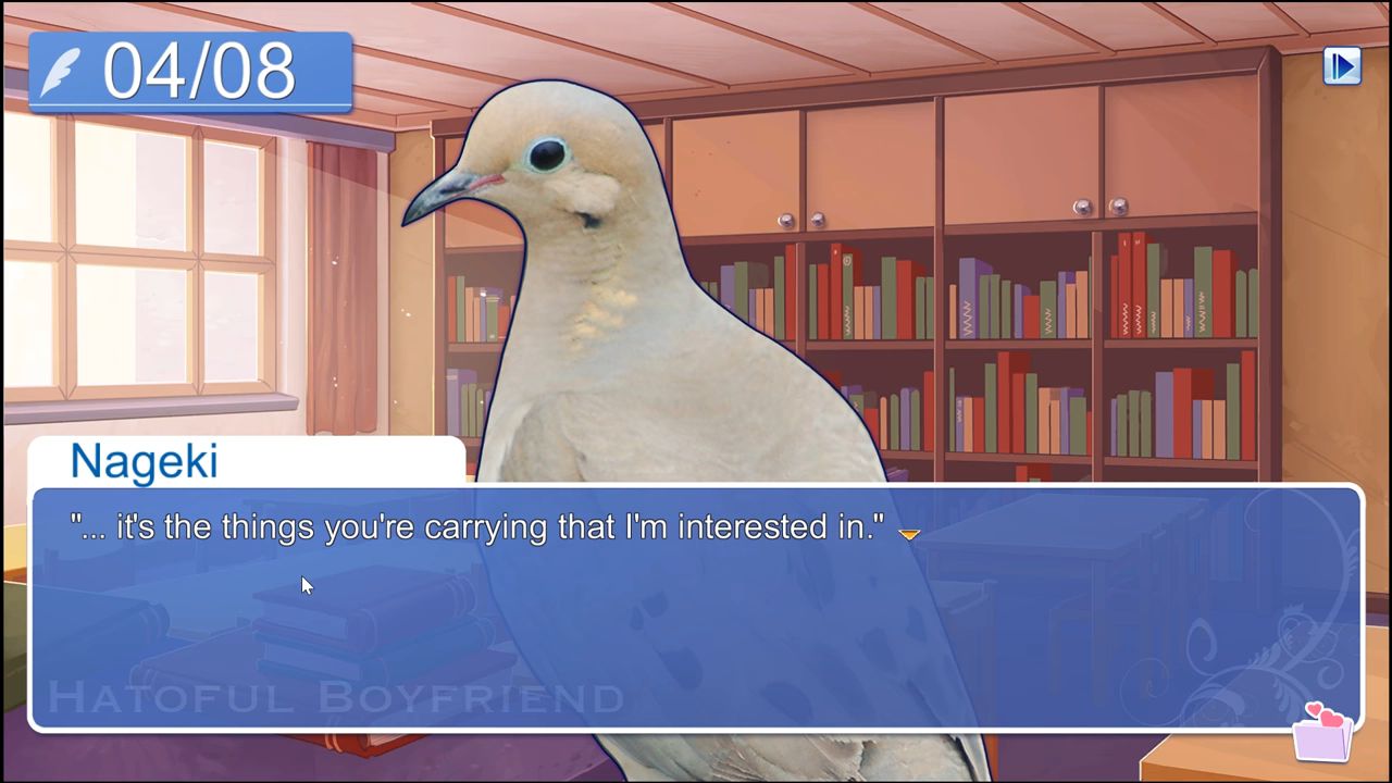 Hatoful Boyfriend screenshot 1