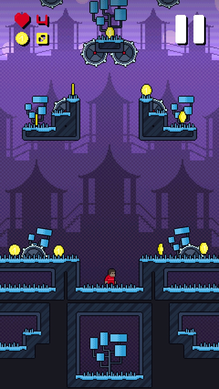 Pixels can jump: 2D Pixel Game screenshot 1