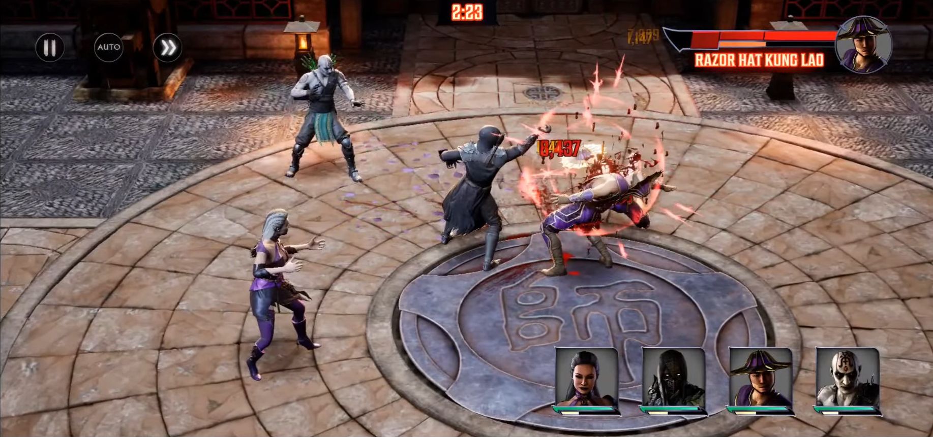 Mortal Kombat Onslaught capture d'écran 1