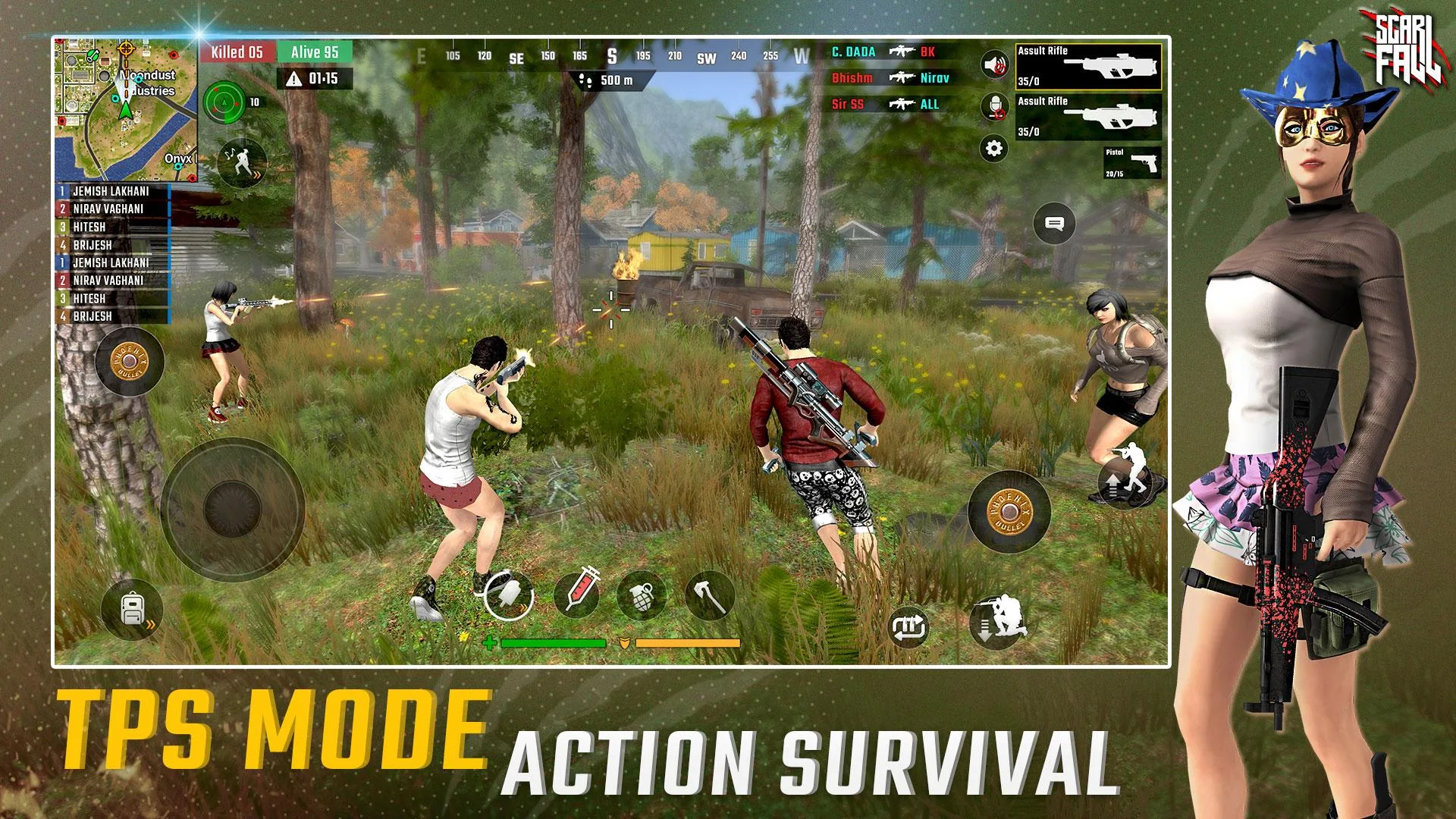 ScarFall : The Royale Combat para Android
