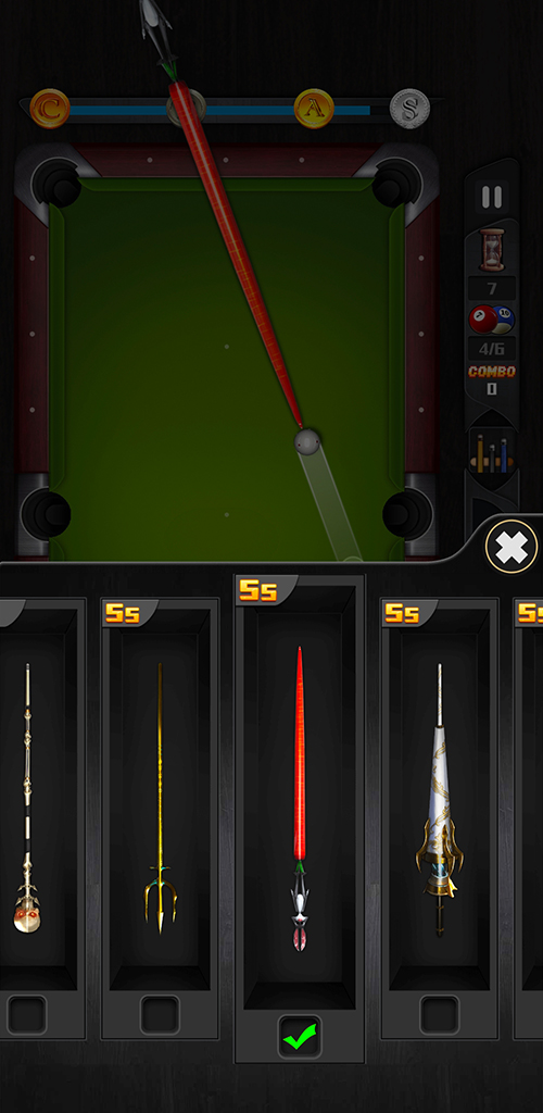 Shooting Pool-relax 8 ball billiards スクリーンショット1