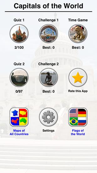 All world capitals: City quiz screenshot