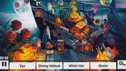 Hidden objects. Halloween games: Haunted holiday for Android