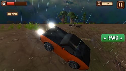  Carro clássico: 3D Desordem na cidade