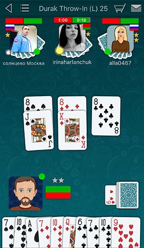 Durak online by Live games for iPhone for free