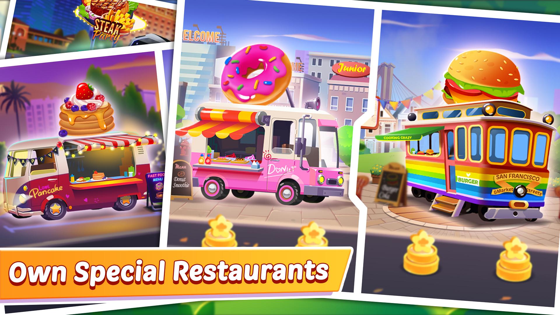 Crazy Cooking: Craze Restaurant Chef Cooking Games captura de pantalla 1