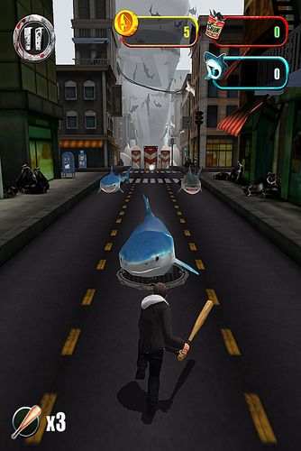 Sharknado: The video game in Russian