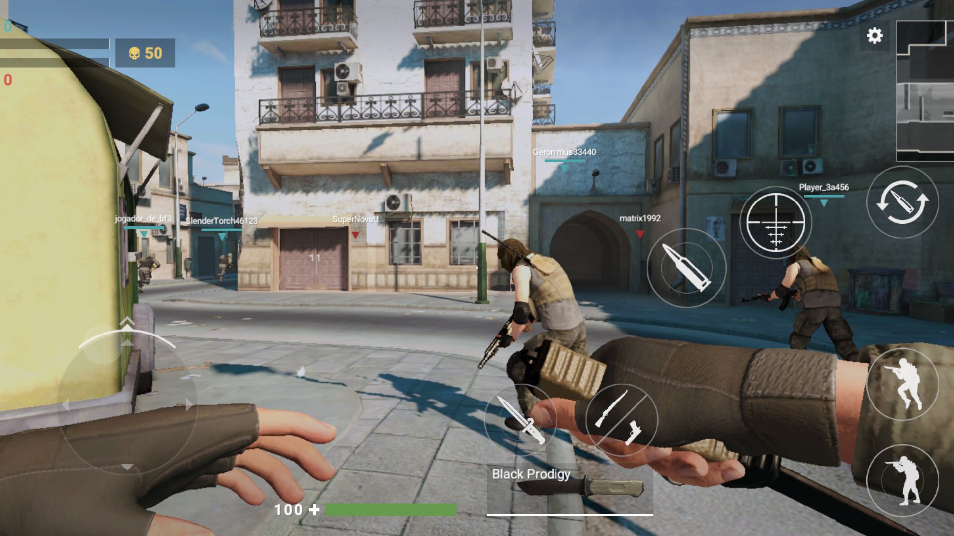 Modern Gun: Shooting War Games screenshot 1