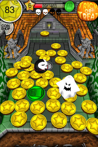 Coin dozer: Halloween in Russian