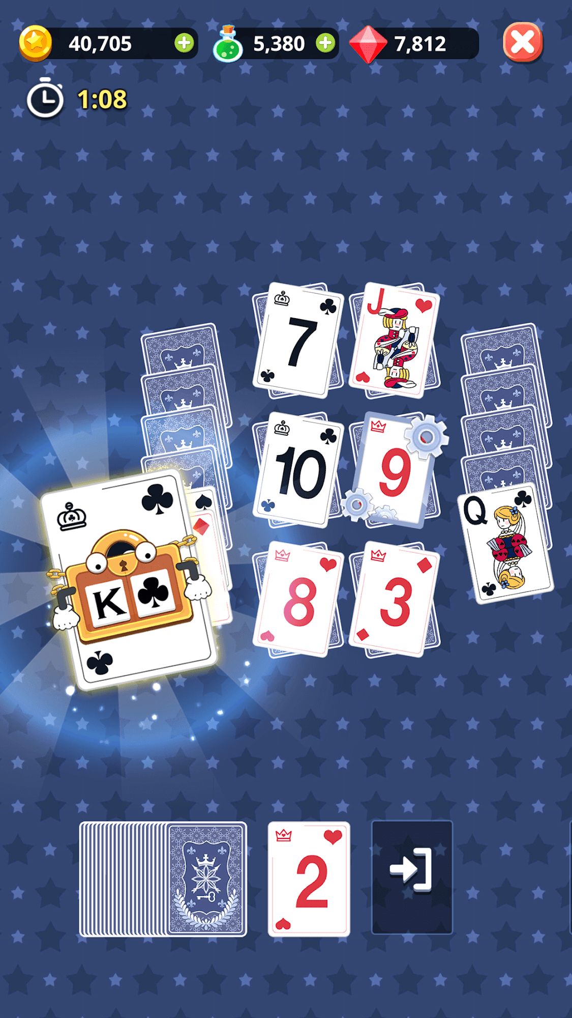 Theme Solitaire Tripeaks Tri Tower PV скриншот 1