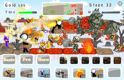 Doodle Wars 5: Sticks vs Zombies for iPhone for free