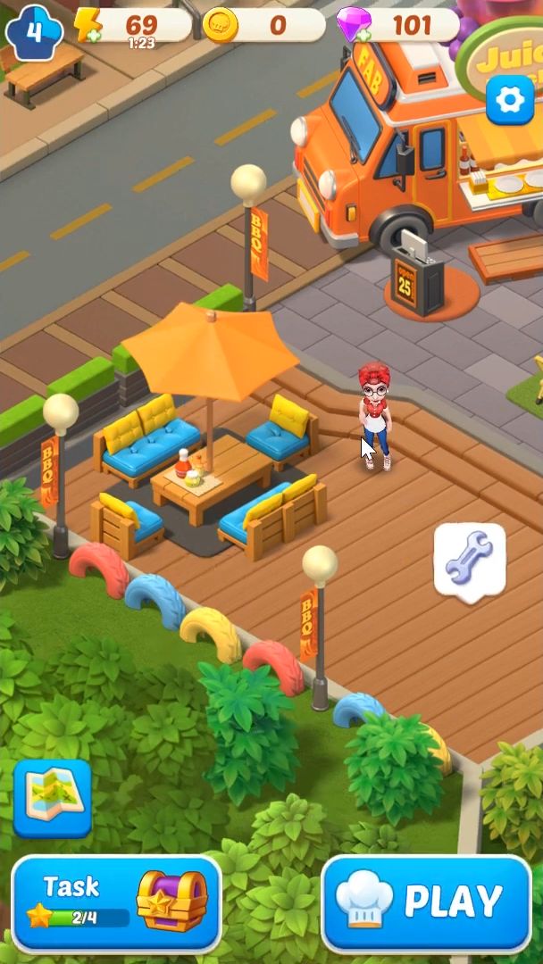 Merge Cooking:Theme Restaurant screenshot 1