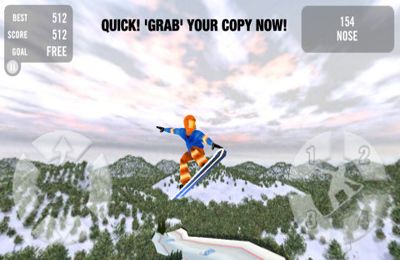 Crazy Snowboard for iPhone for free