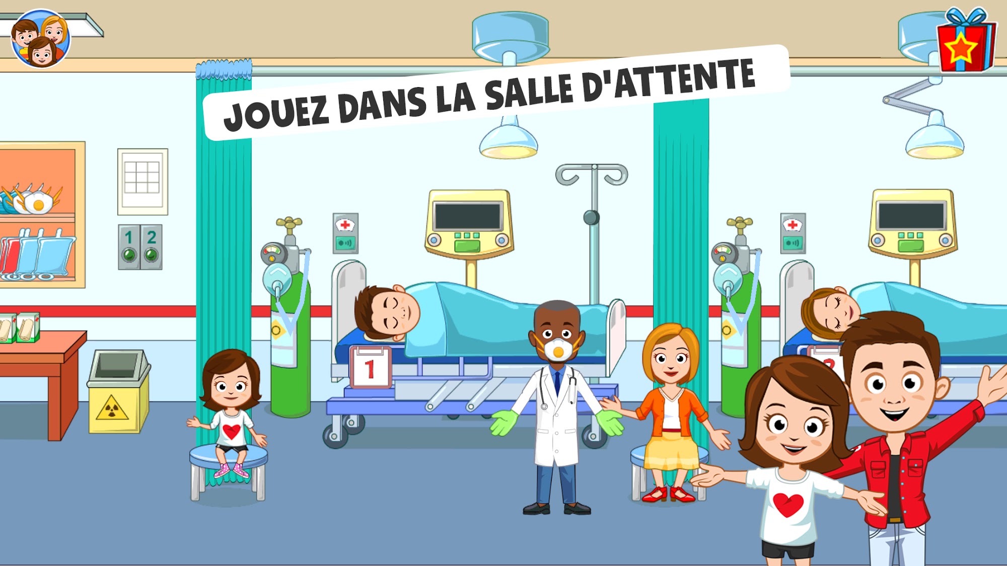 My Town : Hospital and Doctor Games for Kids capture d'écran 1