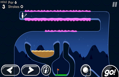 Golfe com Stickman 2 em português