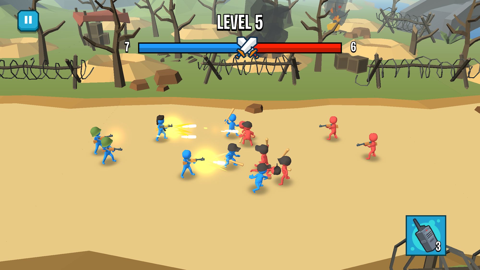 Stick Army: World War Strategy captura de tela 1