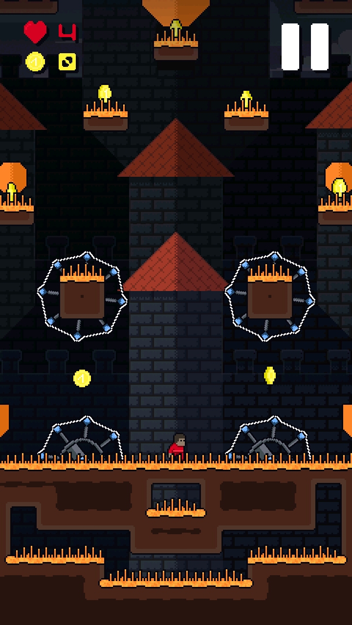 Pixels can jump: 2D Pixel Game captura de pantalla 1