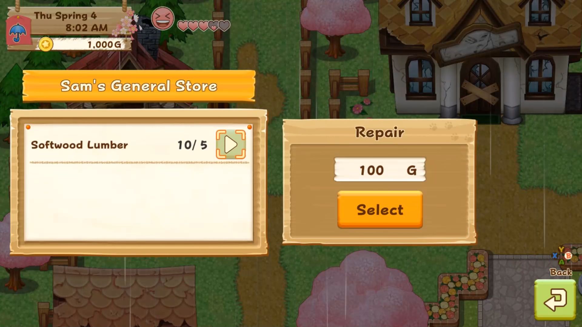 Harvest Moon: Light of Hope screenshot 1