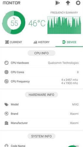  CPU Monitor - Temperatur, Verbrauch, Performance auf Deutsch