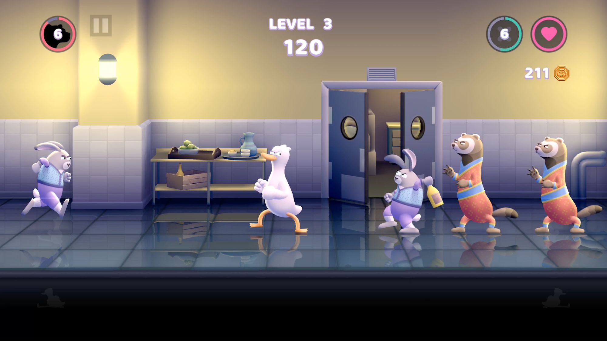 Punch Kick Duck для Android