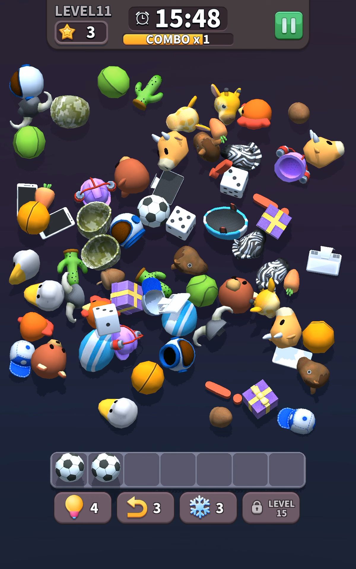 Tile Master 3D - Triple Match & 3D Pair Puzzle screenshot 1