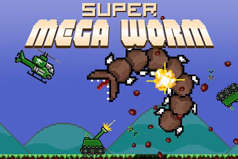 logo Super mega worm