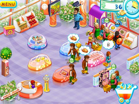 Supermarket mania for iPhone for free