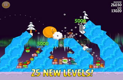 Angry Birds Estações: Inverno para iPhone grátis