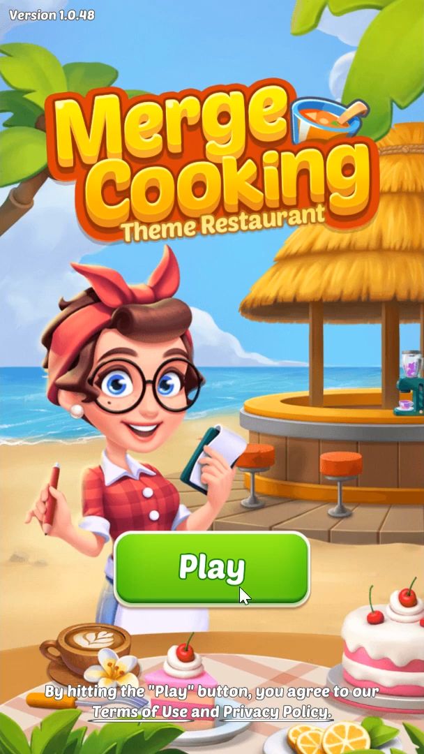 Merge Cooking:Theme Restaurant captura de tela 1