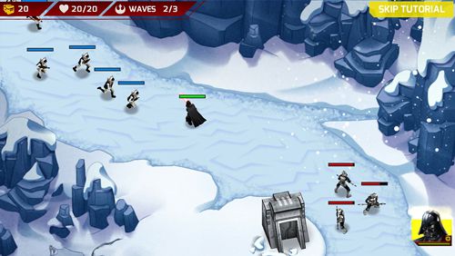Strategy games Star wars: Galactic defense